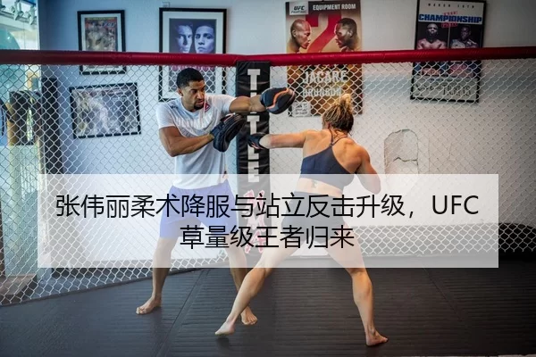 张伟丽柔术降服与站立反击升级，UFC草量级王者归来